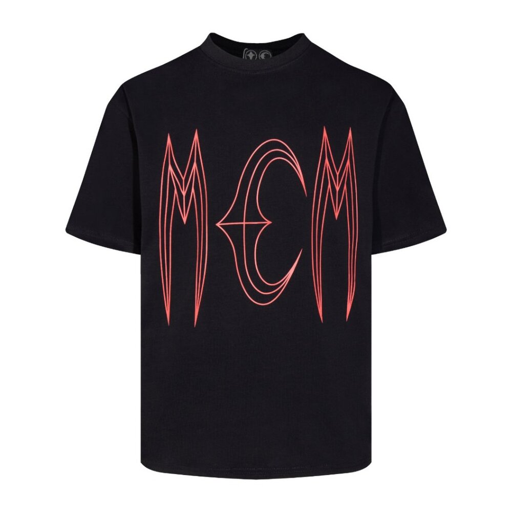 Thug Club Black T Shirt With Bold Red Graphic Design